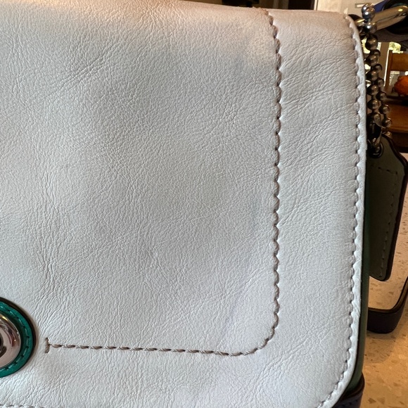 Coach PARK COLORBLOCK VIOLET (COACH F24801) SILVER/FRENCH BLUE MULTI - Picture 12 of 16